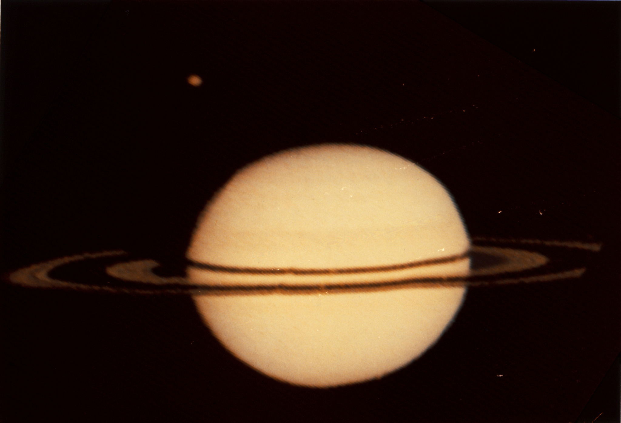 Saturn’s rings are mostly composed of ice and silicates