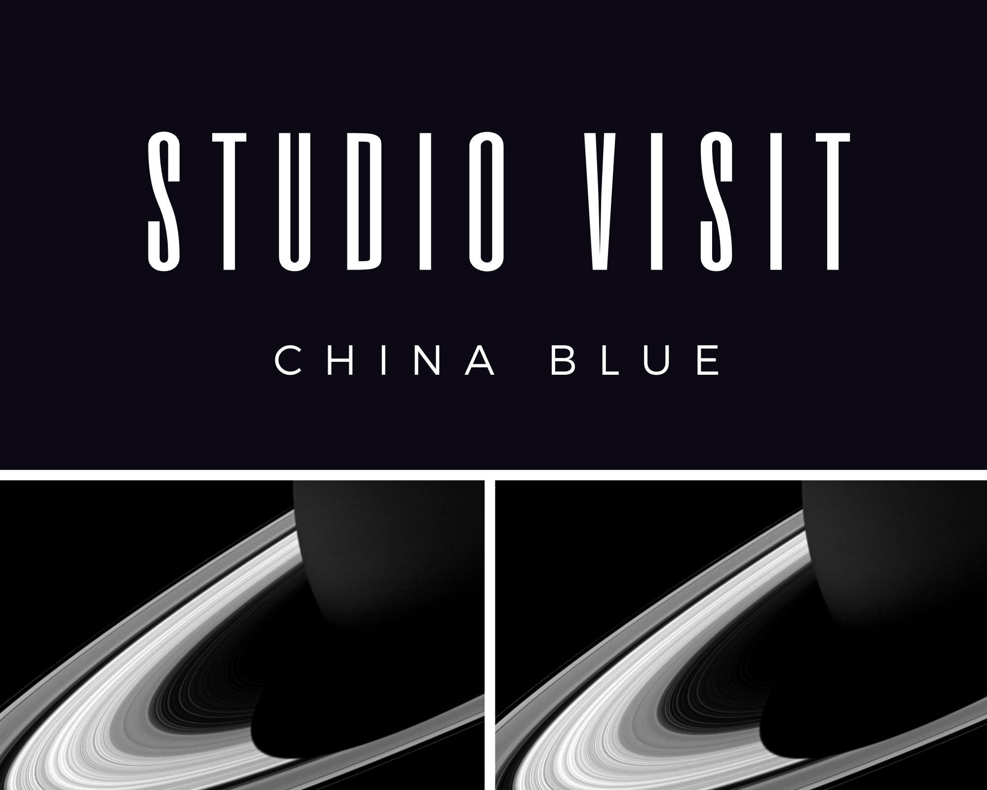 China Blue: Painting with brain waves, sculpting with sound, and recording Saturns rings