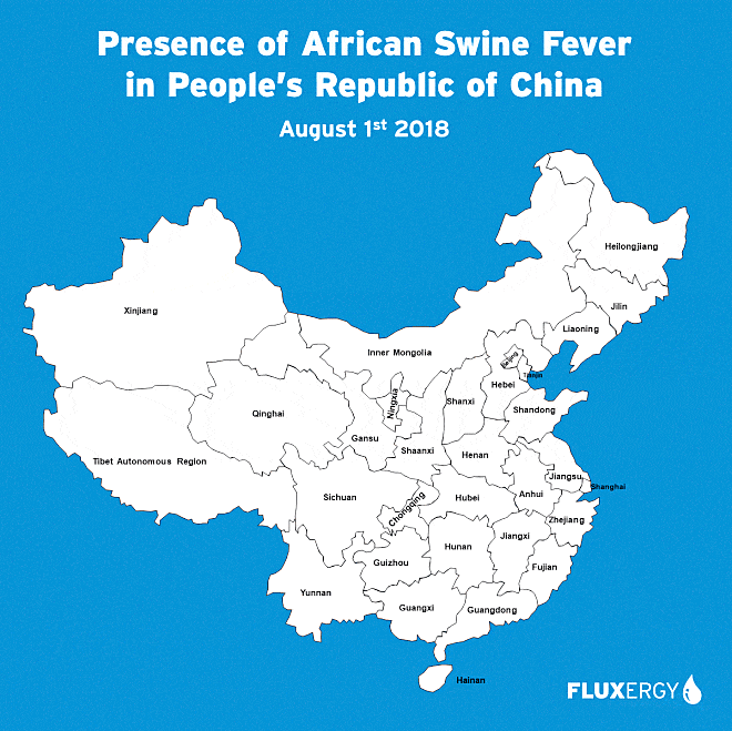 Watch the Dominoes Fall: African Swine Fever sweeps across China