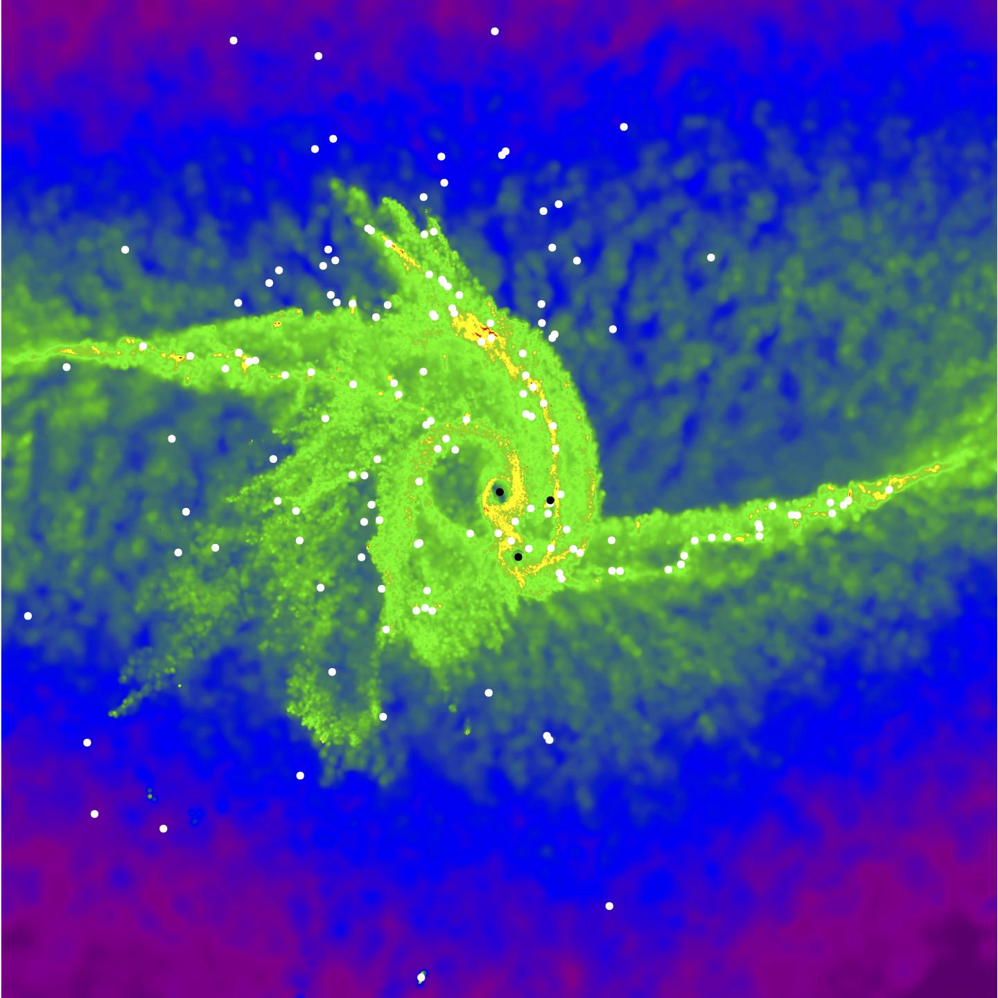 Simulations suggest new theory on black hole formation