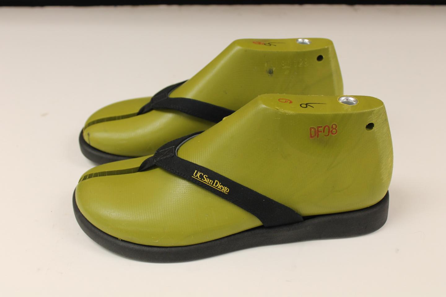 Move over plastic. Meet biodegradable, algae-based polyurethane flip-flops