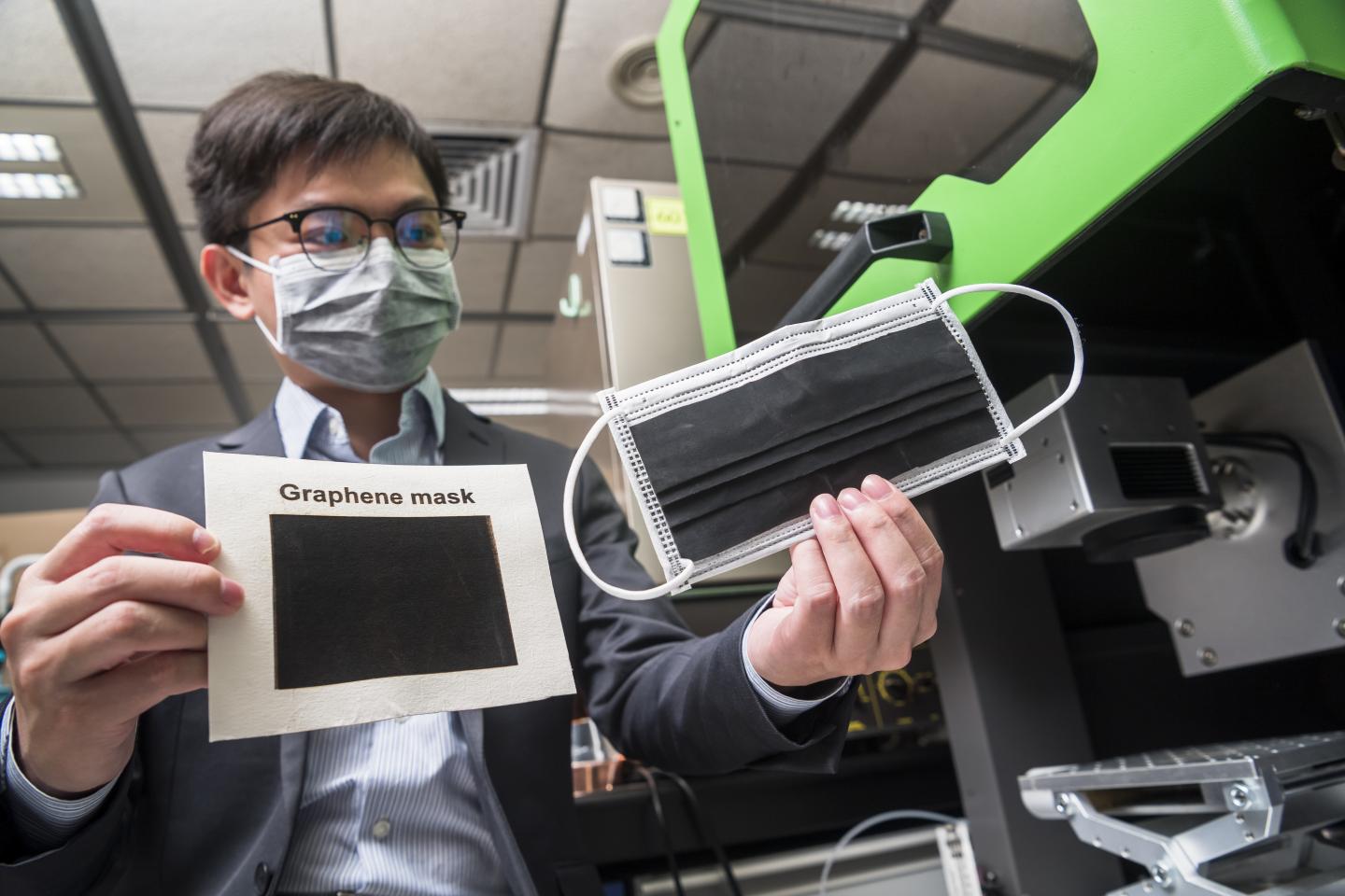 Novel facemask has antibacterial properties but antiviral is uncertain