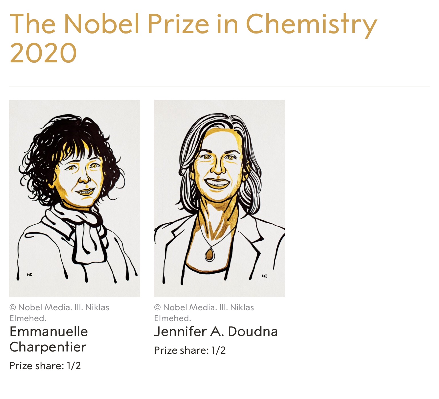 The Daily Dose: CRISPR scientists win the Nobel; The data on face masks presented in one place.