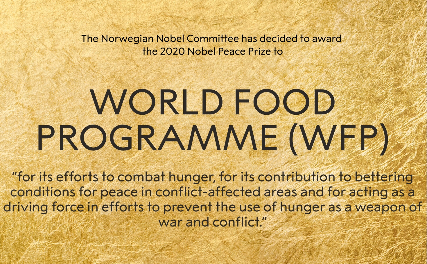The Daily Dose: World Food Program gets its due; The case for a more compassionate hospital system.