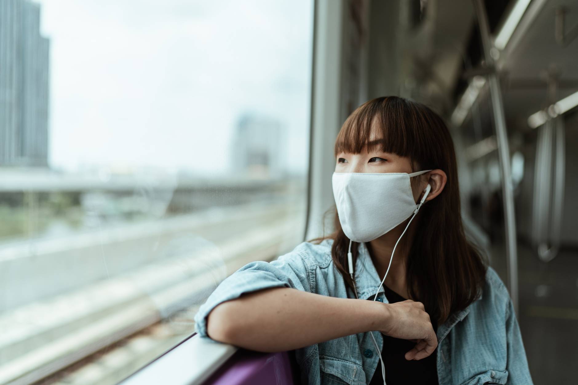 Study spells out why masks and social distancing are helpful strategies.