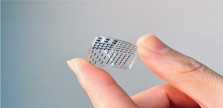 e-skin may one day mimic human skin and more.