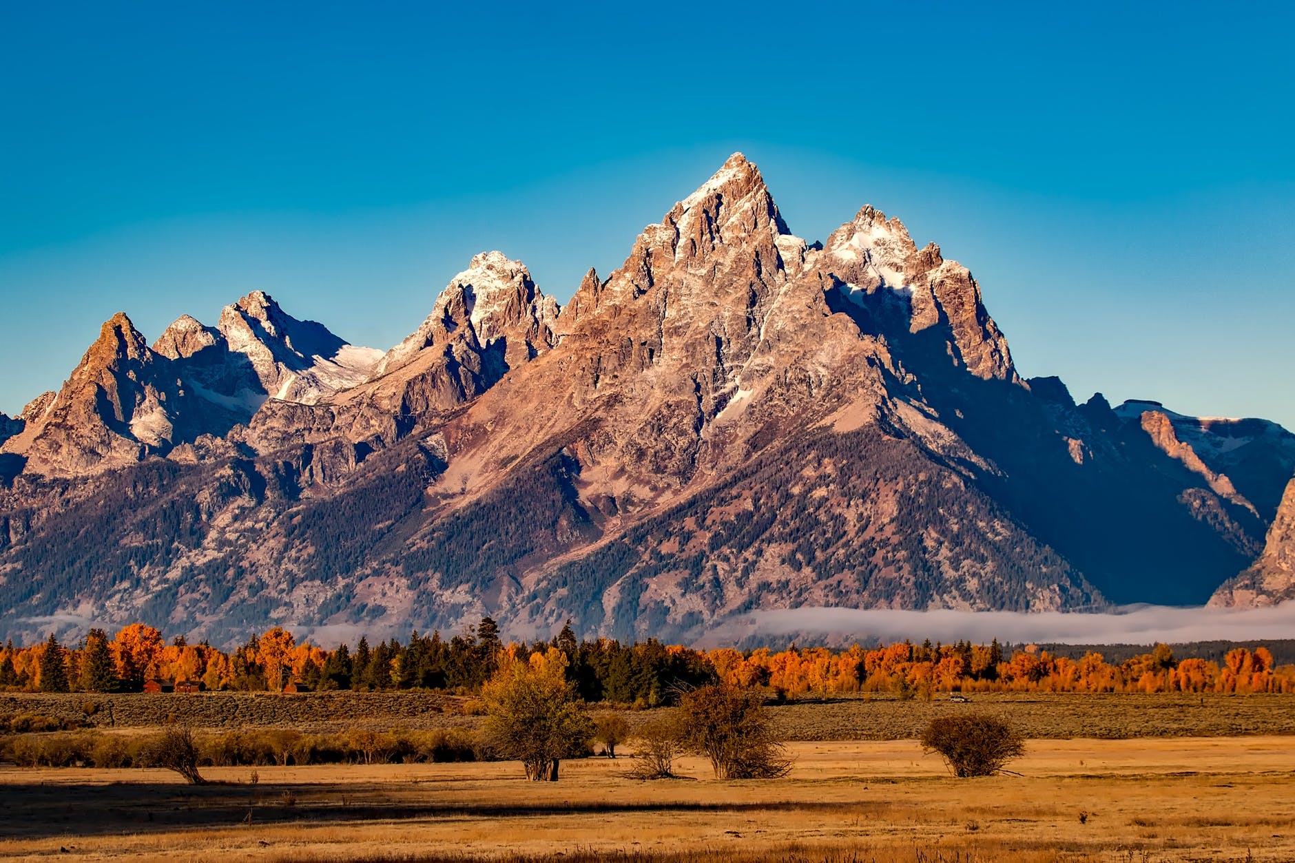Rocky Mountains recovering from acidic pollution.