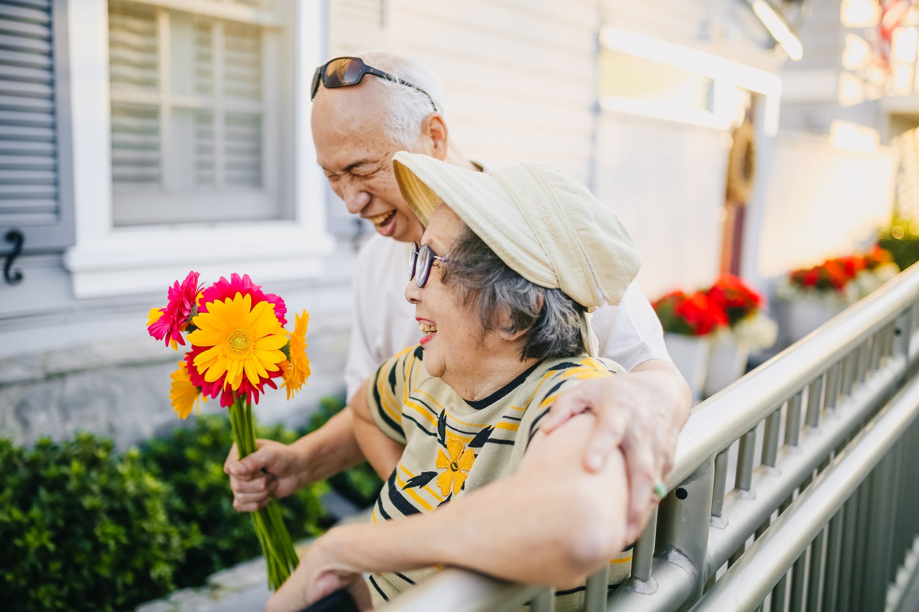 Older adults in physical rehab benefit from group activities.
