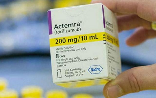 Arthritis drug not effective for treating COVID-19, study.