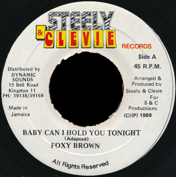 MONO: “Baby Can I Hold You Tonight” by Foxy Brown.