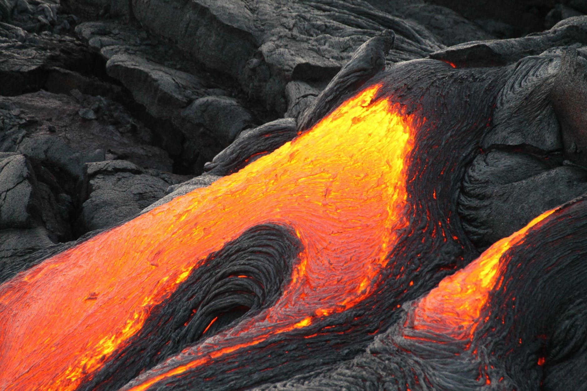 Volcanoes in the ocean can be a source of energy.