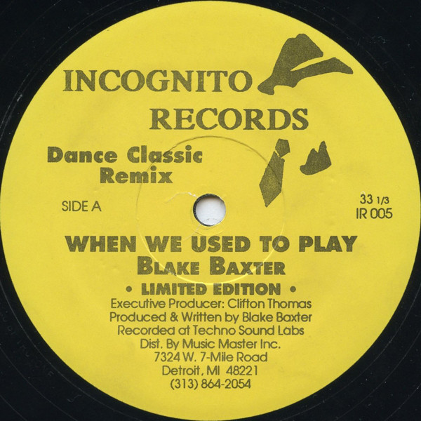 MONO: “When We Used To Play” by Blake Baxter.