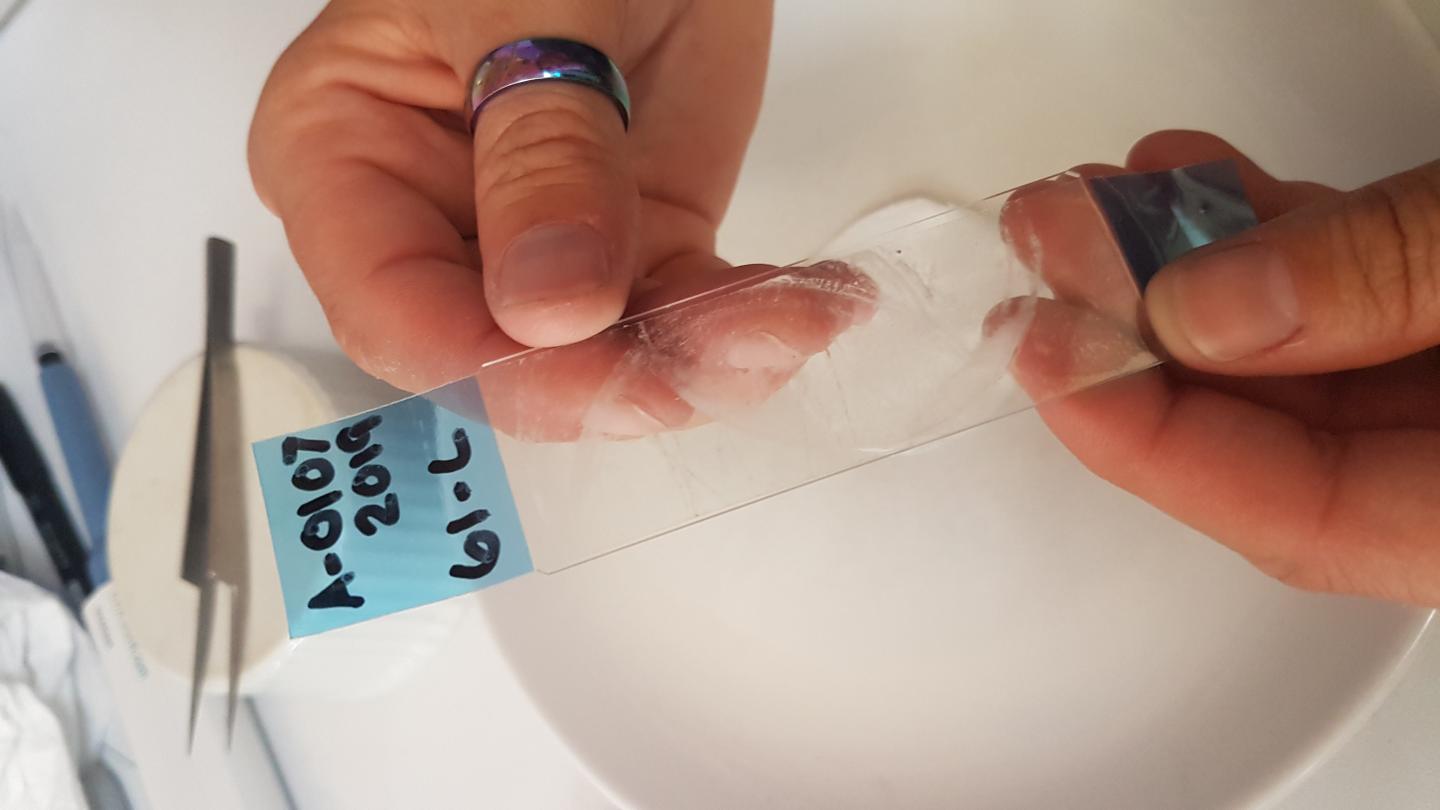 Crime fighting tape can be used to track global plastic pollution.