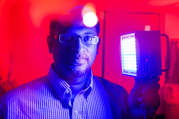 Light therapy seems to help burns heal faster.