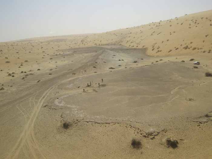 Environmental changes drove ancient humans across Middle East.