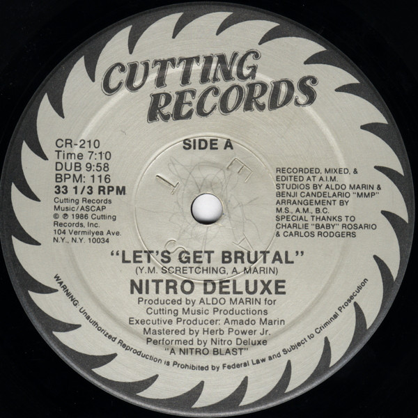 MONO: “Let’s Get Brutal” by Nitro Deluxe.