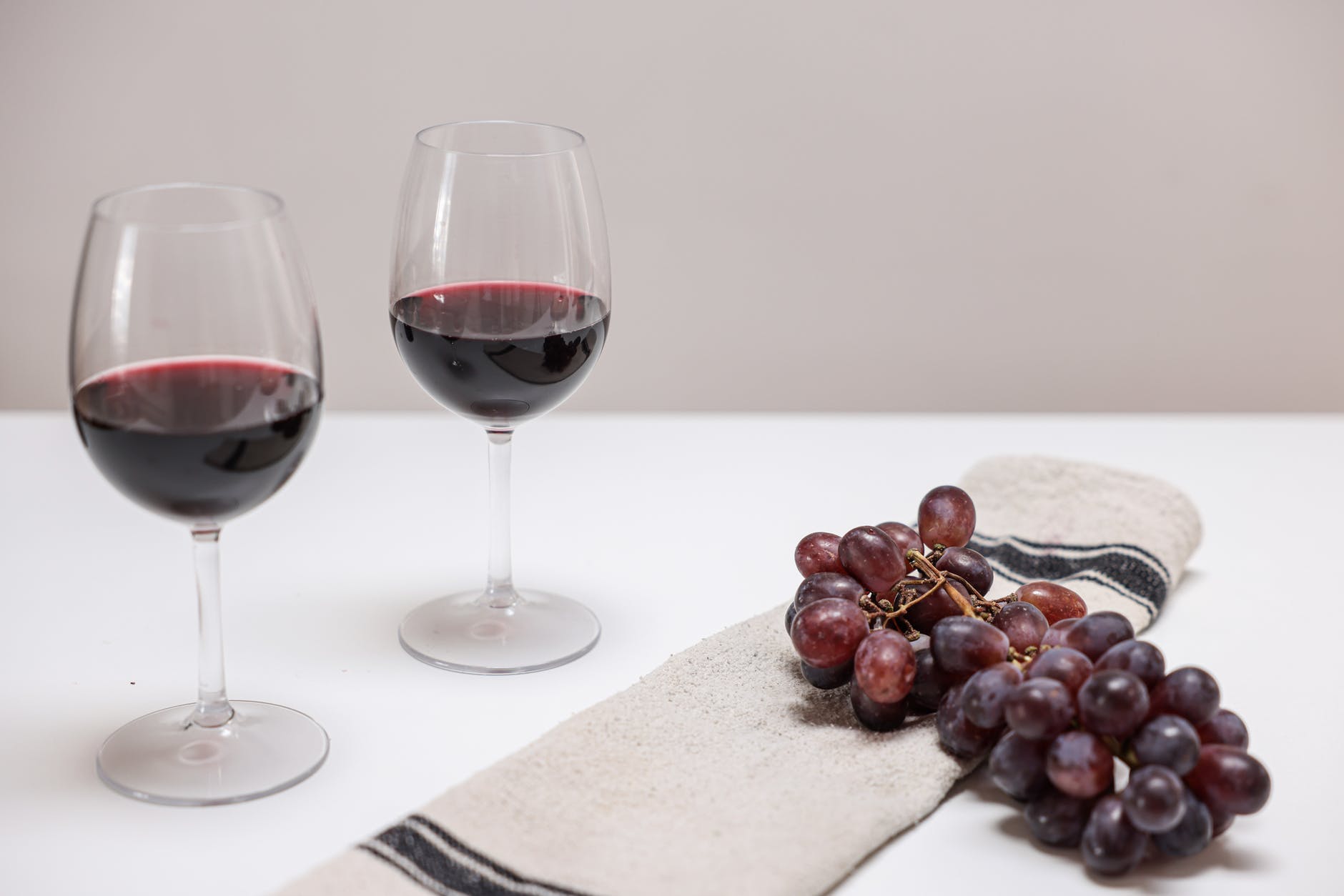 Cheers! Wine’s red grape pulp offers nutritional bounty.