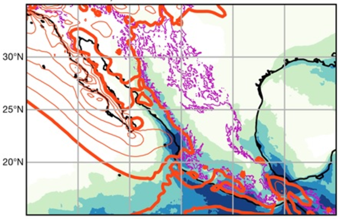 The formation of the North American Monsoon: a unique case in the world.