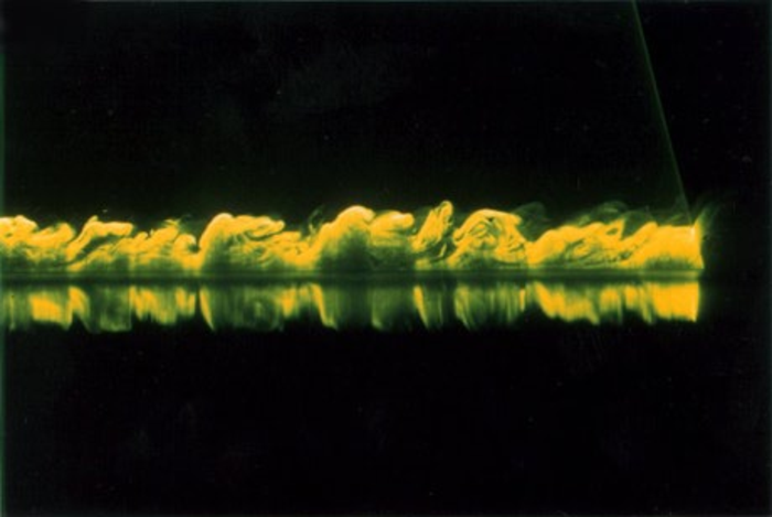 Mathematicians derive the formulas for boundary layer turbulence 100 years after the phenomenon was first formulated.