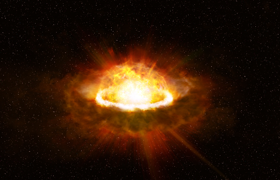 Researchers capture the fastest optical flash emitted from a newborn supernova.