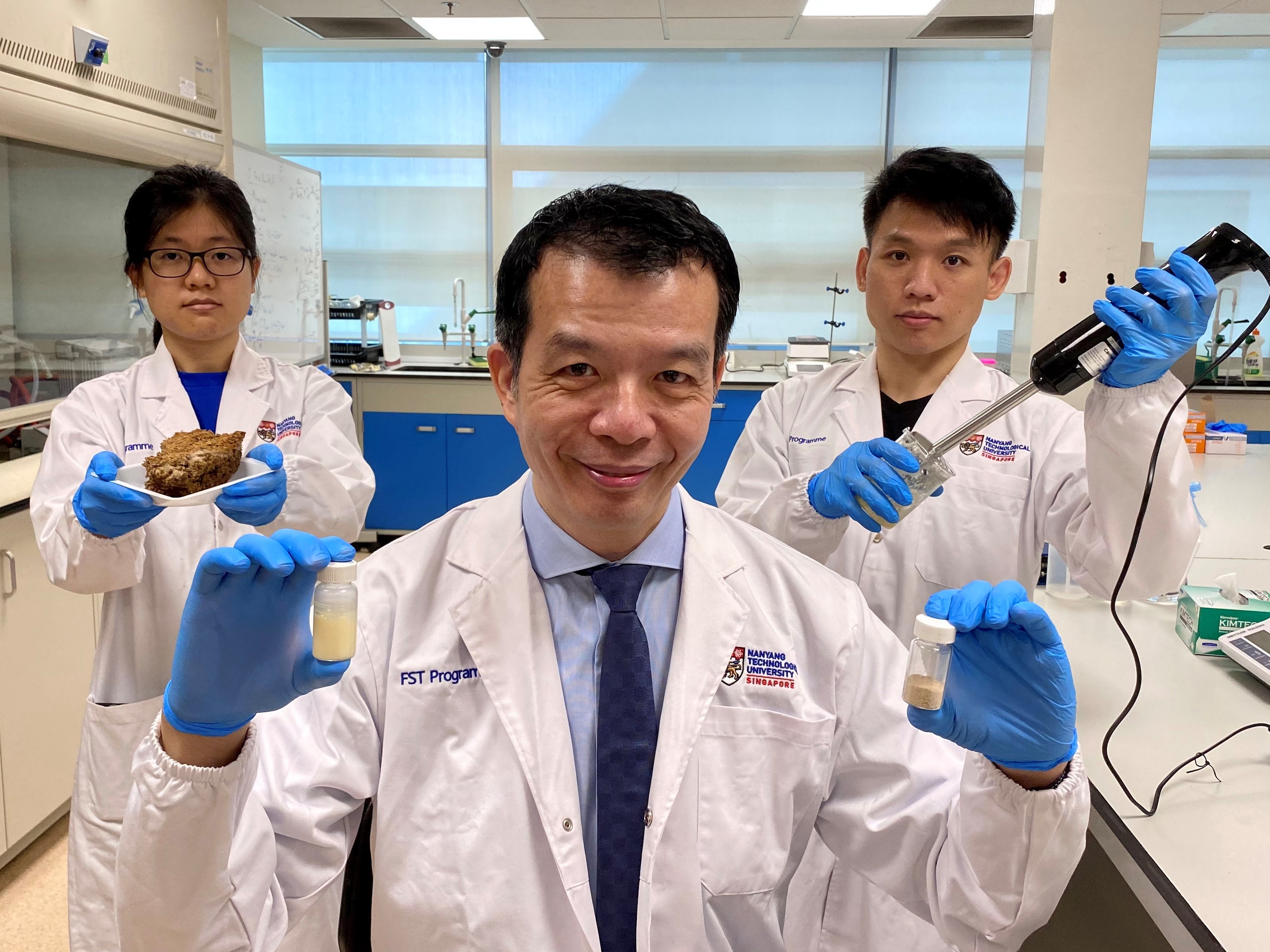 NTU Singapore scientists invent a protein-rich product made from plants that could replace dairy and eggs in certain foods.