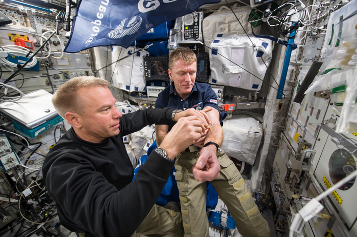 Being in space destroys more red blood cells.