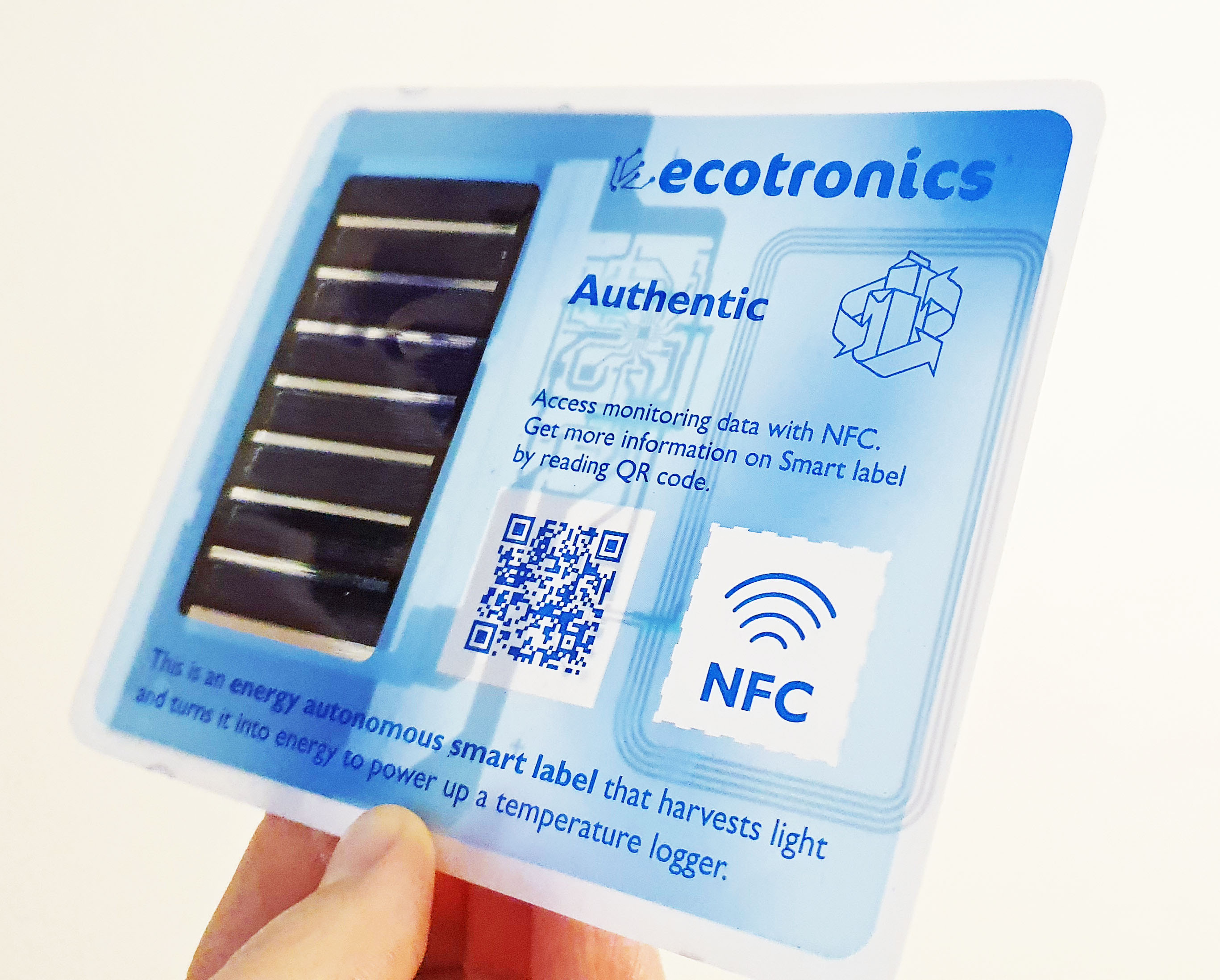 Sustainable electronics reduce environmental load and enable new applications.