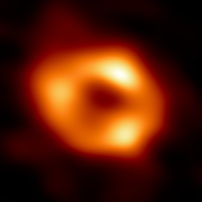 Astronomers reveal first image of the black hole at the heart of our galaxy.