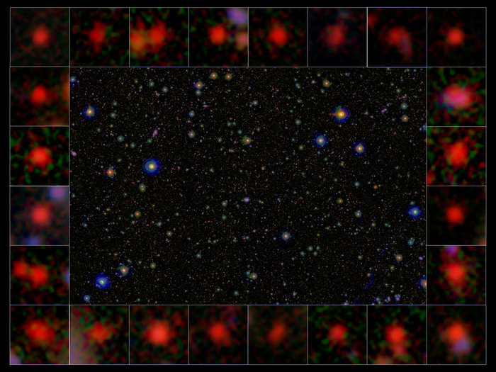 Supermassive black holes inside of dying galaxies detected in early universe.