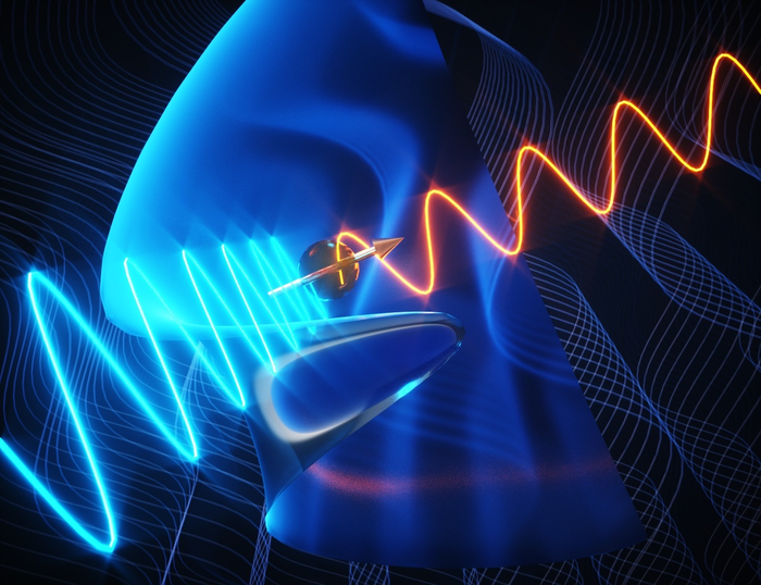Elusive particle discovered in a material through tabletop experiment.