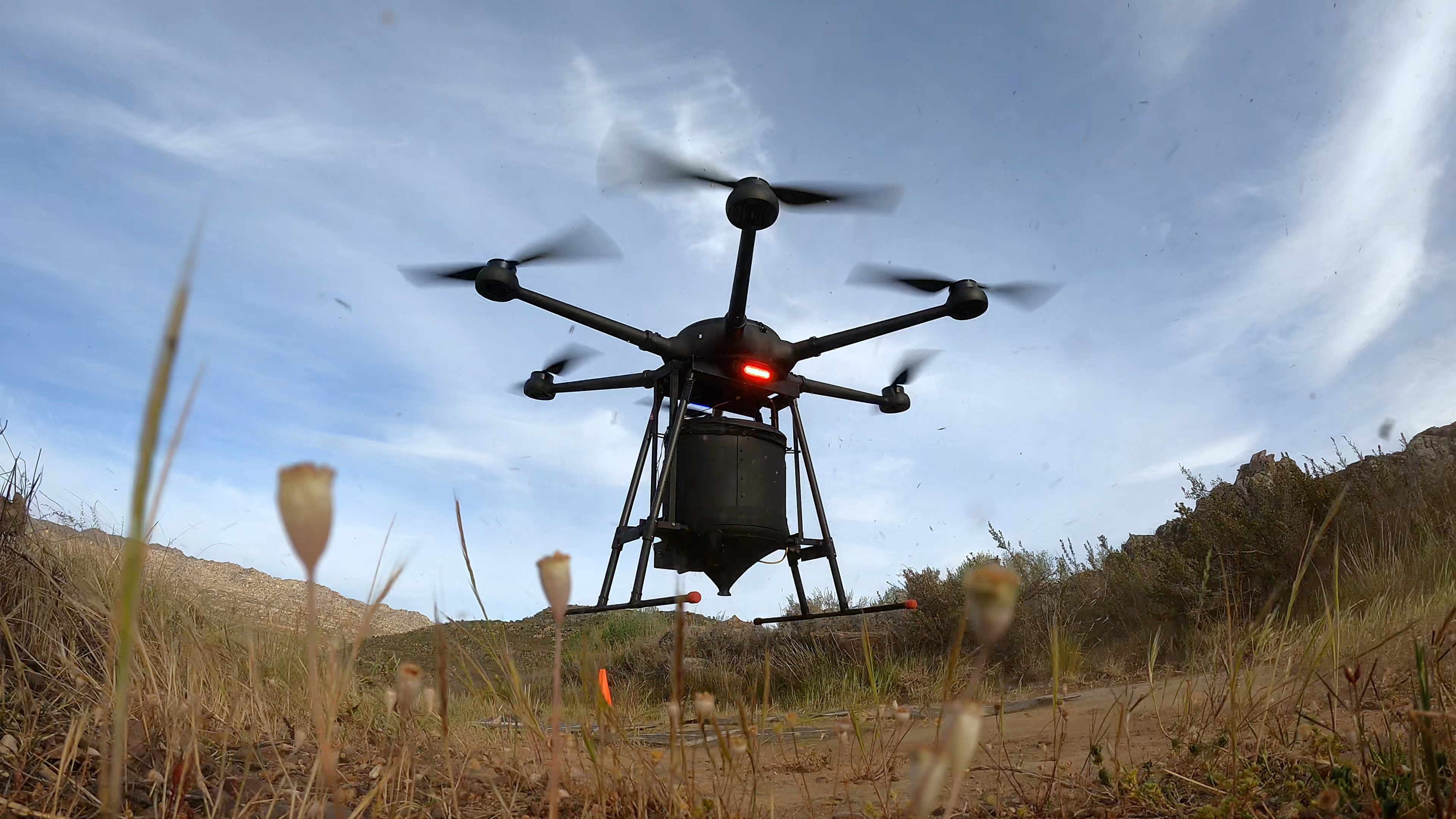 Drones take to skies to ‘plant’ seeds at Australia’s biggest botanic garden