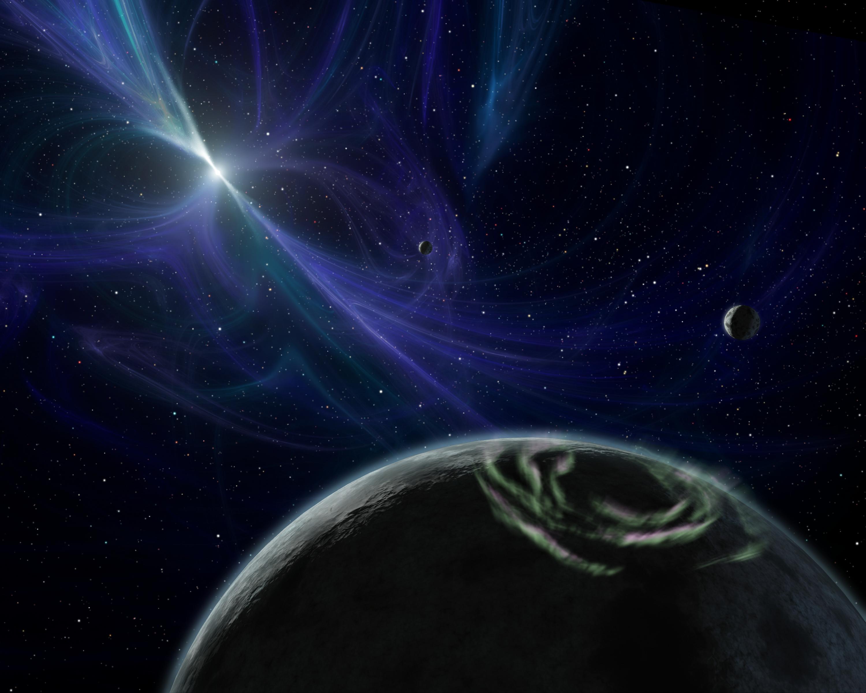 Undead planets: the unusual conditions of the first exoplanet detection.