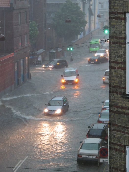 Global warming doubled the risk for Copenhagen’s historic 2011 cloudburst