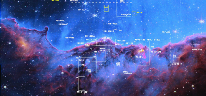 Webb Space Telescope reveals previously shrouded newborn stars