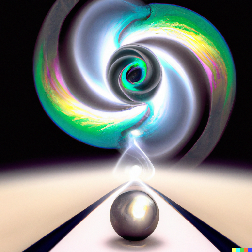 Scientists play catch… with atoms.