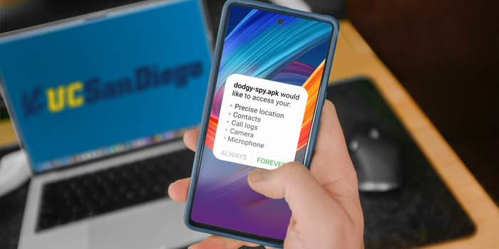 This is what happens when your phone is spying on you