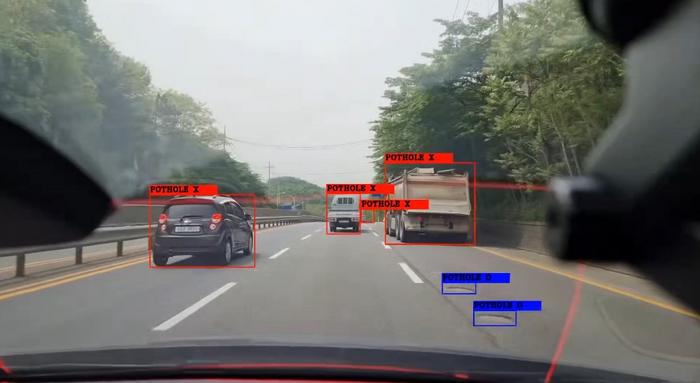 KICT develops road pothole filtering program based on AI