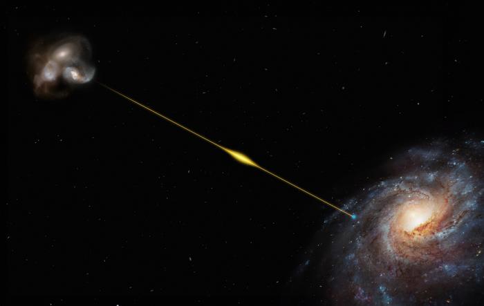Record-breaking fast radio burst offers path to weigh the .