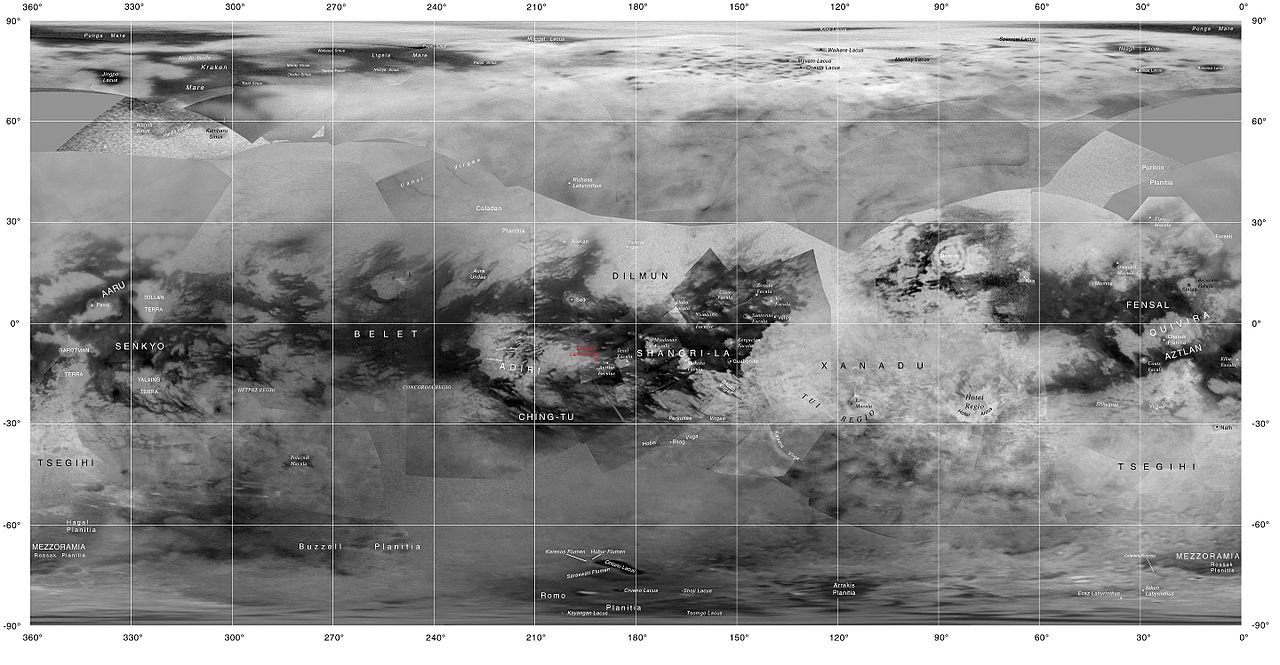 The Big Picture: The landscape of the Saturnian moon, Titan.