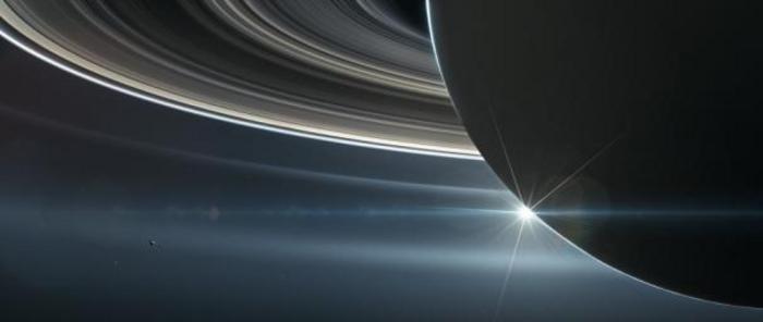 Using eclipses to calculate the transparency of Saturn’s rings.