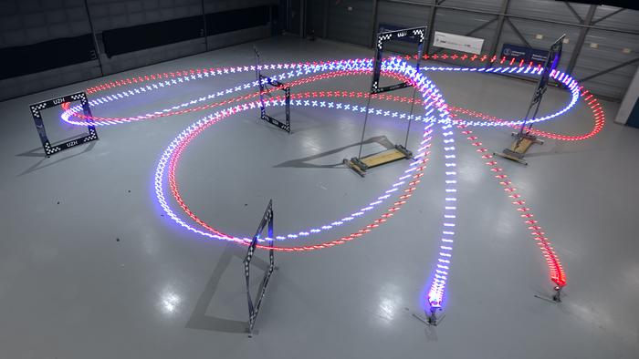 Challenge accepted: High-speed AI drone overtakes world-champion drone racers.