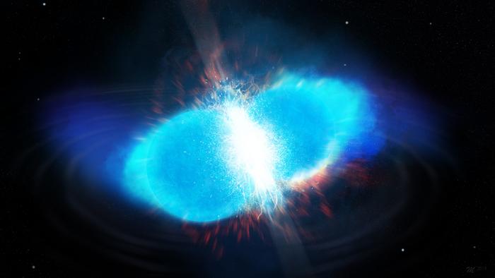 First hints of nuclear fission in cosmos revealed by models, observations