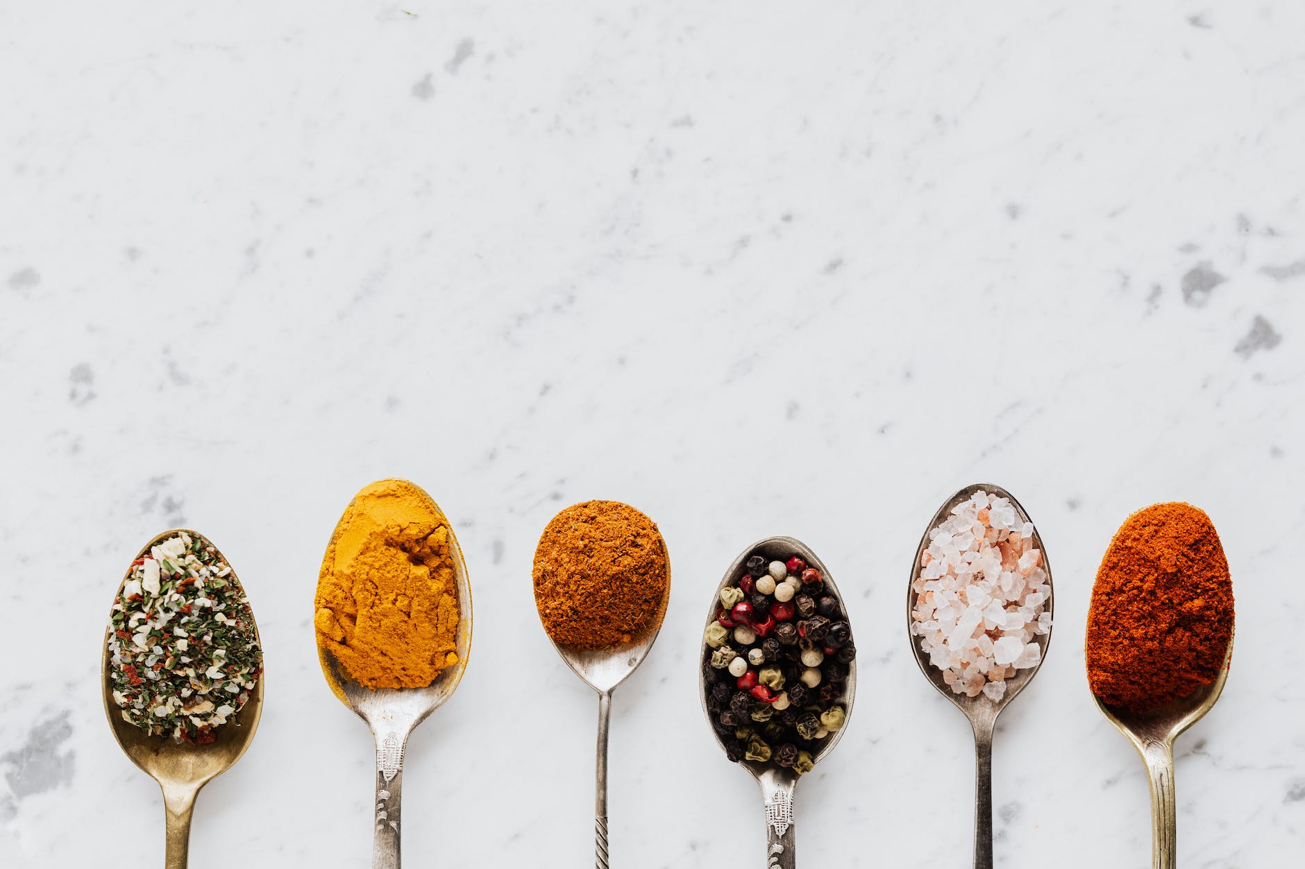 Replacing saturated fat and salt with herbs/spices is both tasty and healthy.