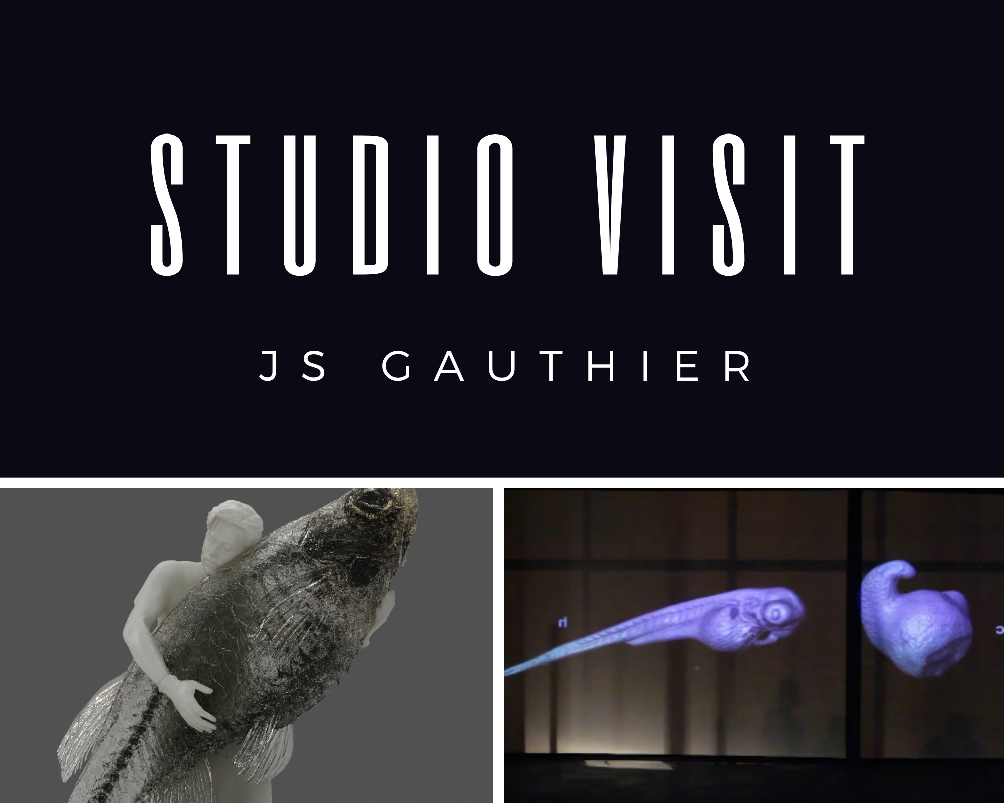 STUDIO VISIT WITH JS GAUTHIER: Exploring the profound interconnectedness between humans and animals.