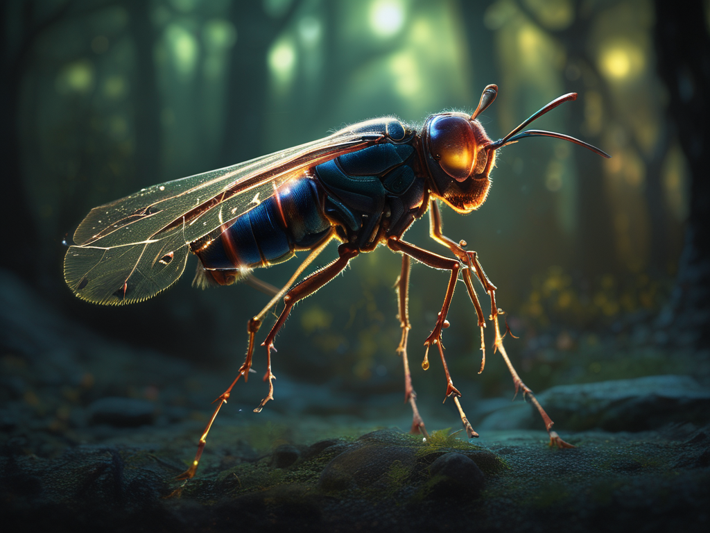 Discovering the origins of firefly lights.