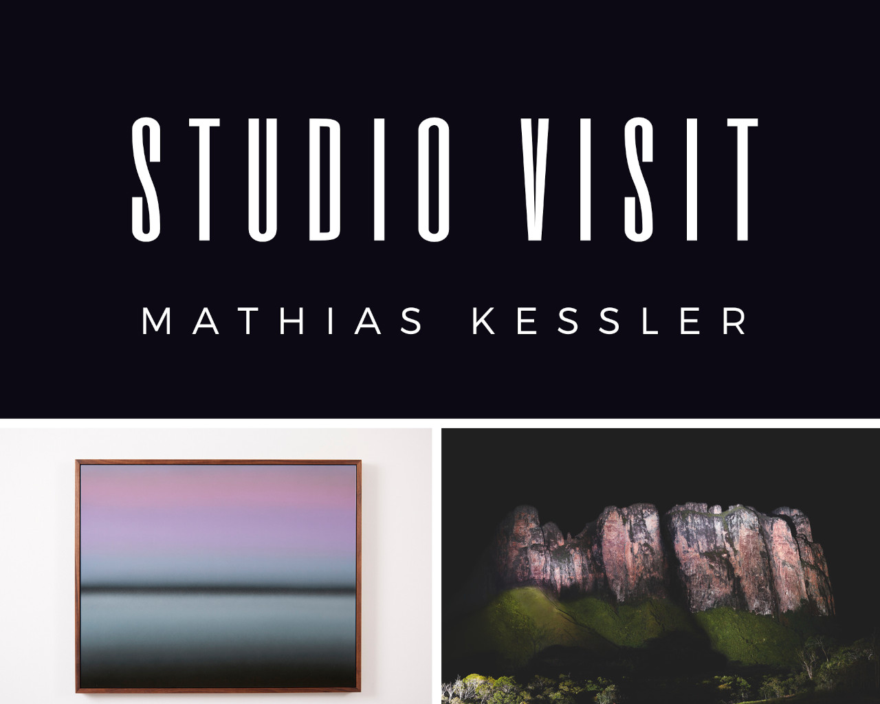 STUDIO VISIT WITH MATHIAS KESSLER: Framing the Unseen Through a Dialogue with Nature and Time.