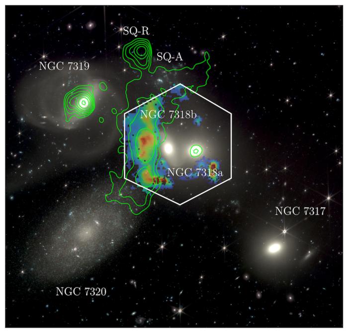 Two-million mph galaxy smash-up seen in unprecedented detail