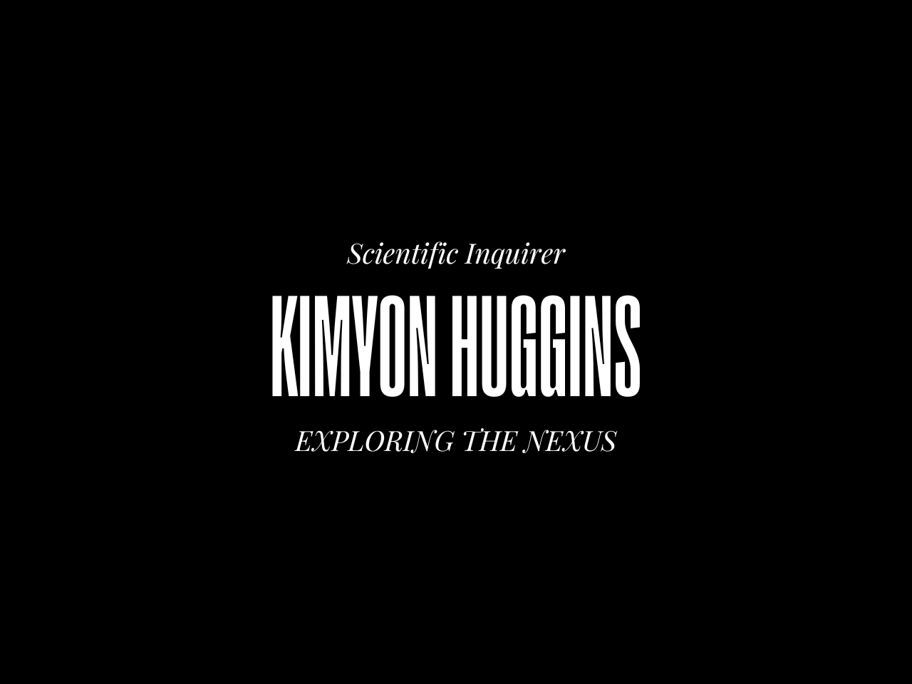 Exploring the Nexus: Art in Motion With Kimyon Huggins and The Future Is Now Experience.