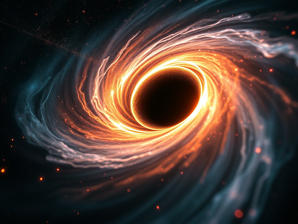 The dynamic core of black holes.
