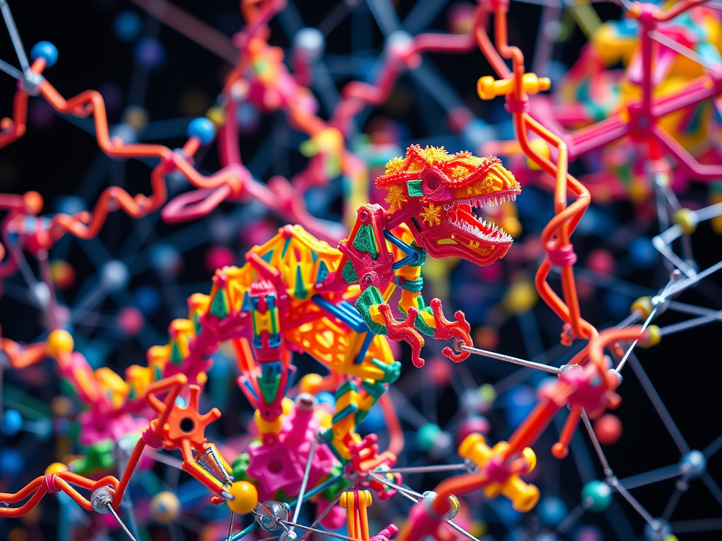 Velcro DNA helps build nanorobotic Meccano